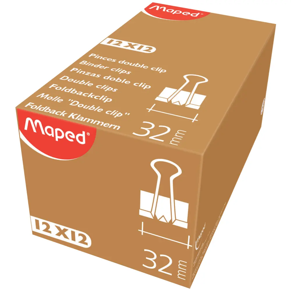 Sponke za papir Maped 32mm 12/1