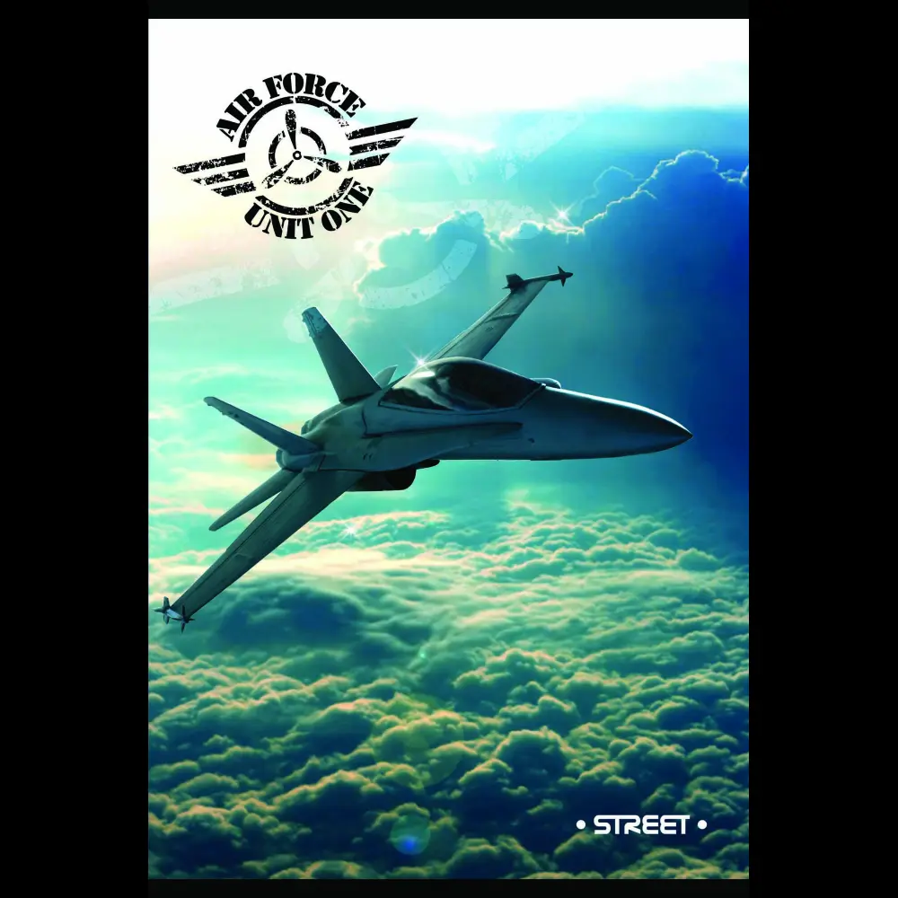 Zvezek s trdimi platnicami Street A4 vis