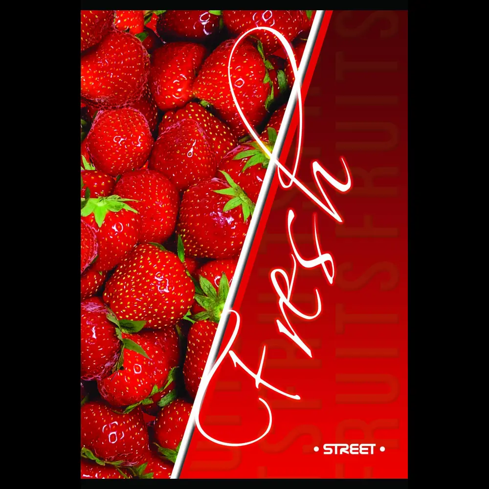 Zvezek s trdimi platnicami Street A4 vis