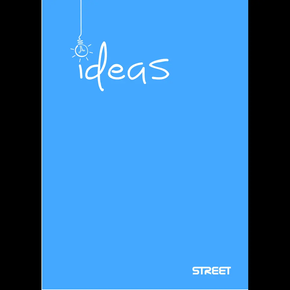 Zvezek Neon s PP plat. A5 črte z robom