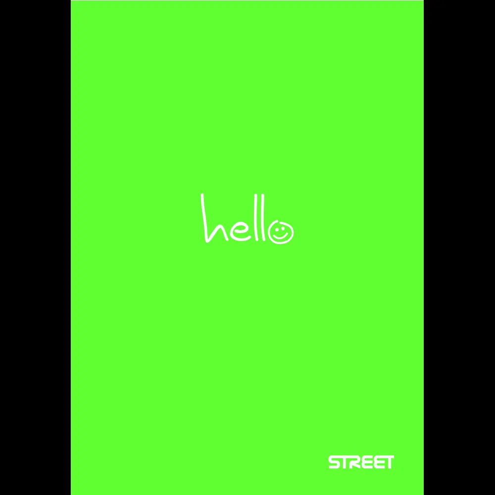 Zvezek Neon z PP platnicami A5 črte