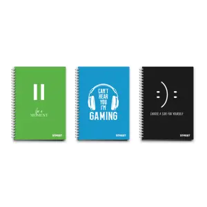 Špiralni zvezek Neon A4 mali karo