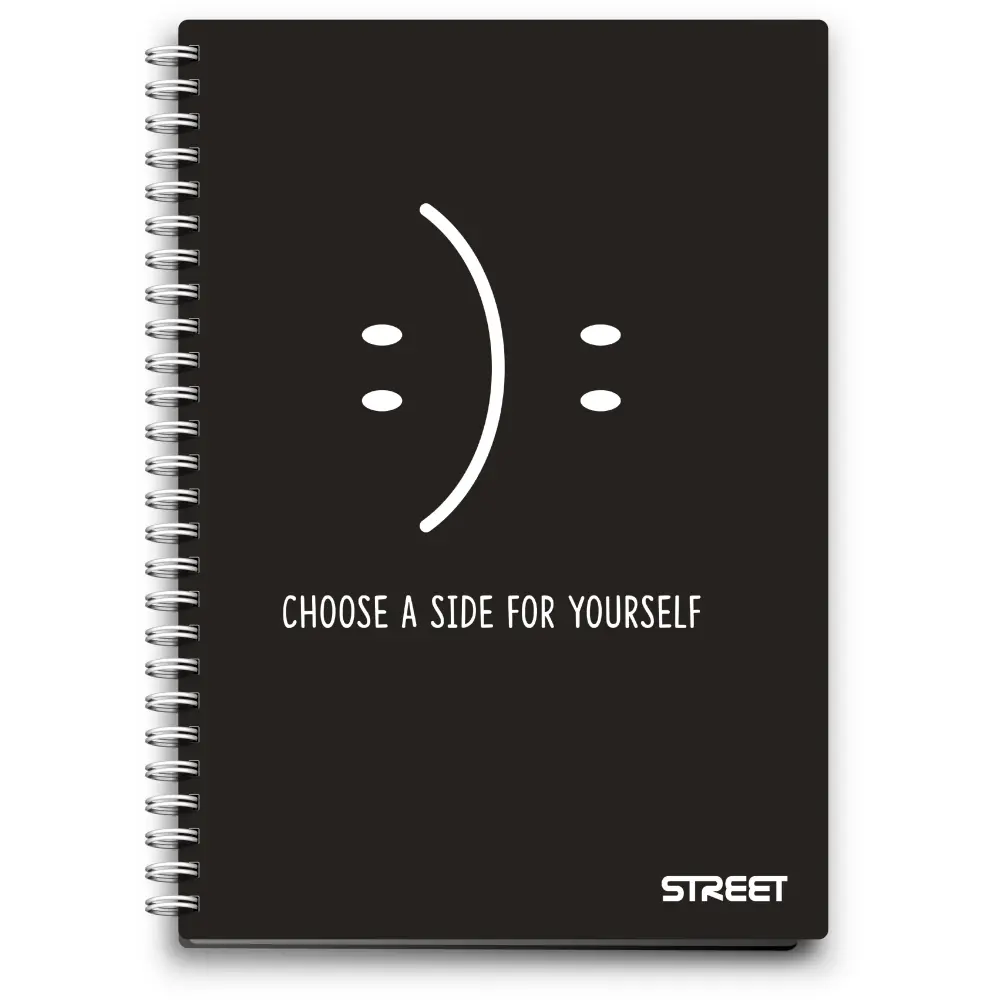 Špiralni zvezek Neon A5 črte