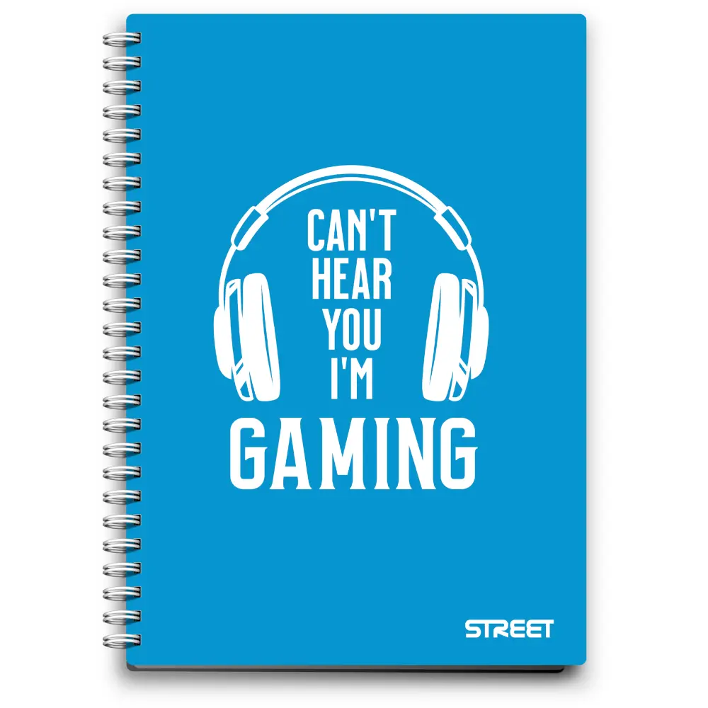 Špiralna beležka Neon A6 črte