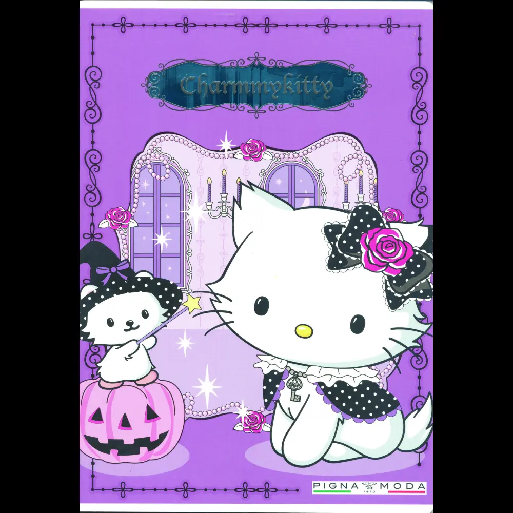 Zvezek Pigna Charmmy Kitty Frames A4 črt