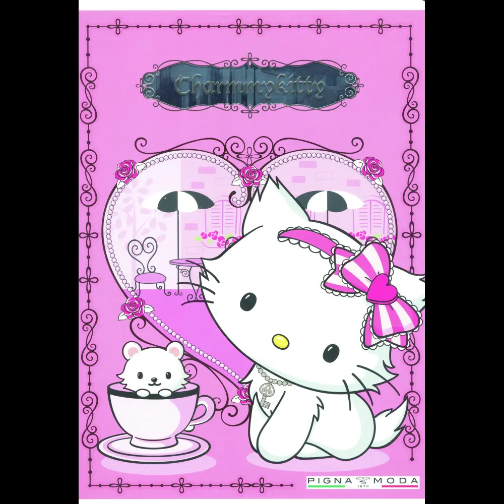 Zvezek Pigna Charmmy Kitty Frames A4 mal