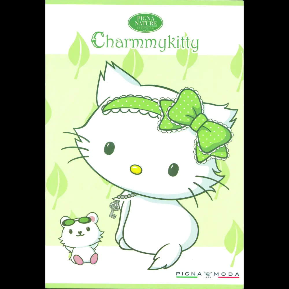 Zvezek Pigna Charmmy Kitty Eco A4 črte z