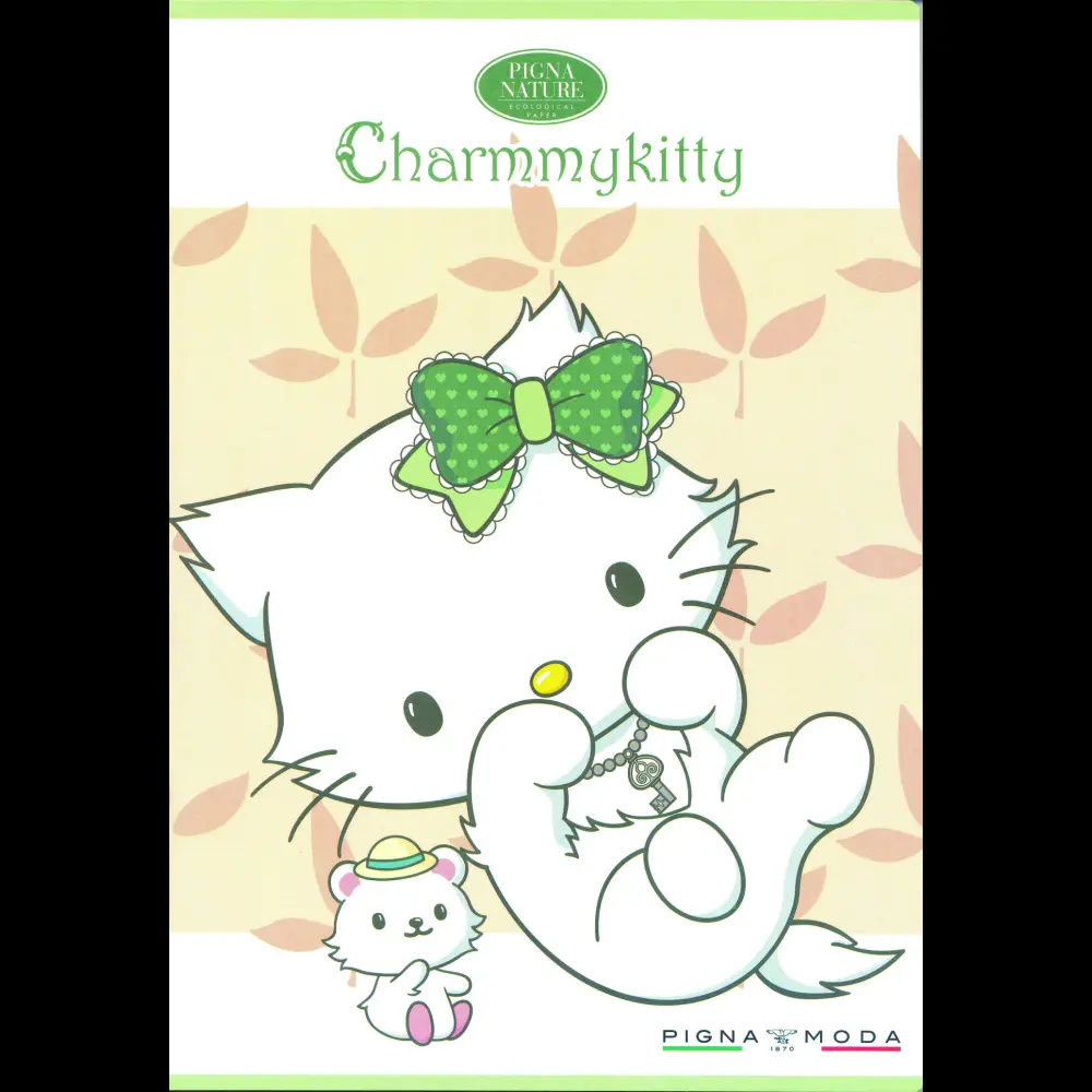 Zvezek Pigna Charmmy Kitty Eco A4 črte z