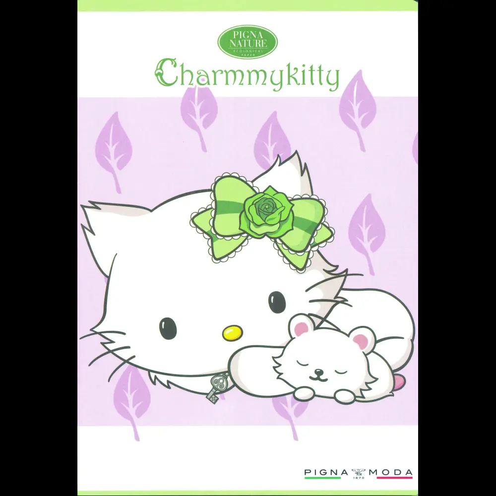 Zvezek Pigna Charmmy Kitty Eco A4 mali k