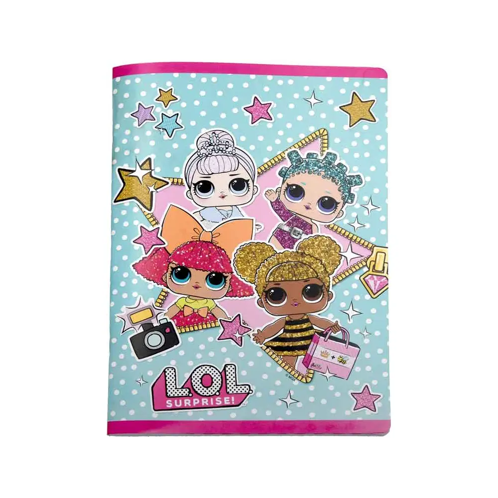 Zvezek A4, LOL črtast (različni motivi)
