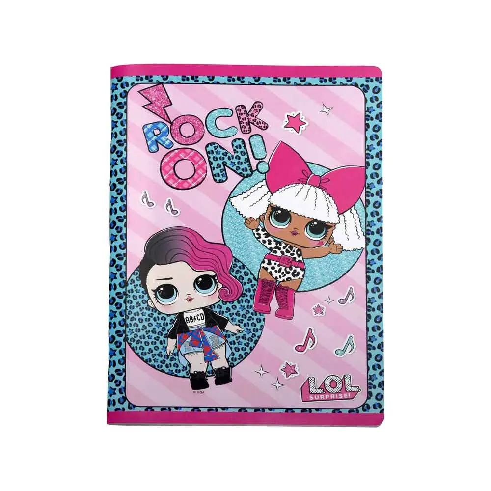 Zvezek A4, LOL črtast (različni motivi)
