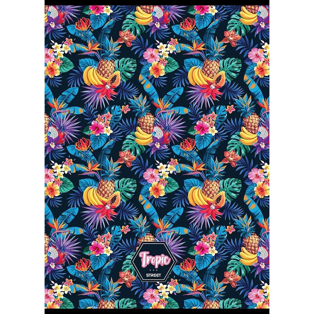 Zvezek Street Tropic A4 mali karo