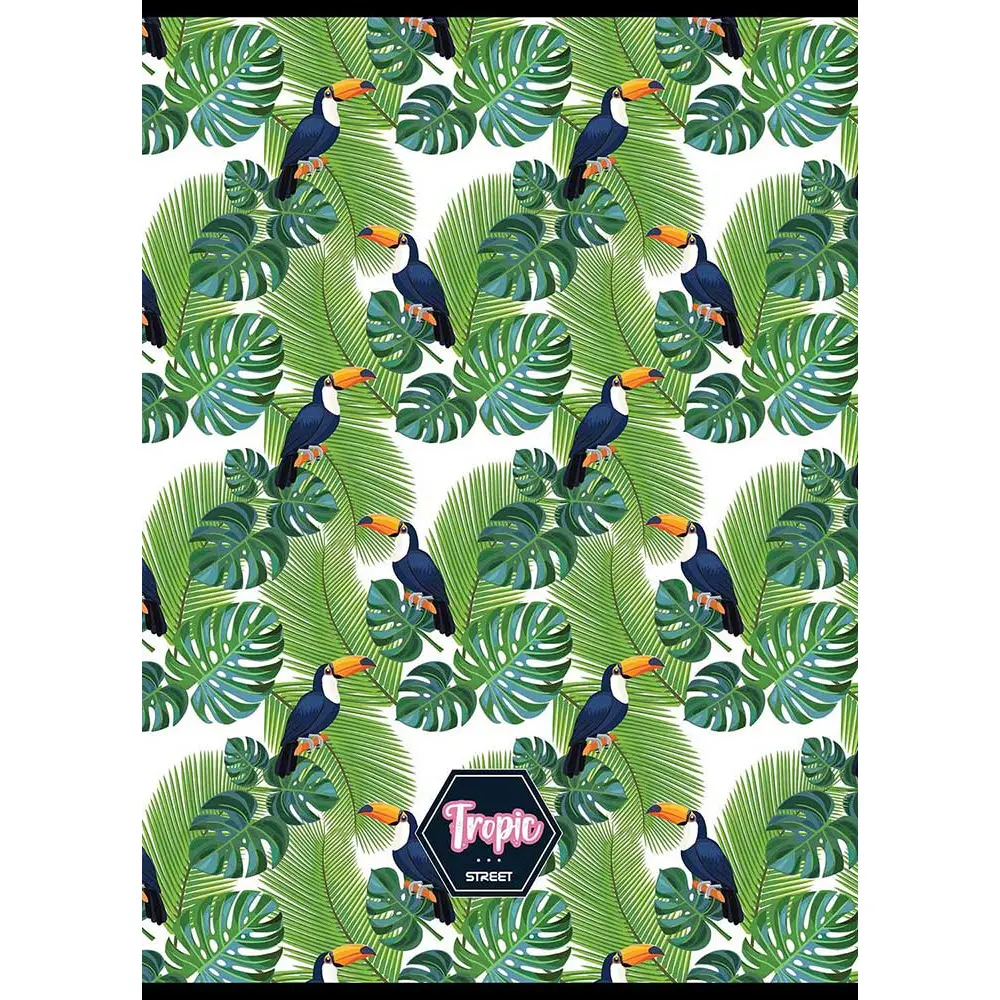 Zvezek Street Tropic A4 brezčrtni