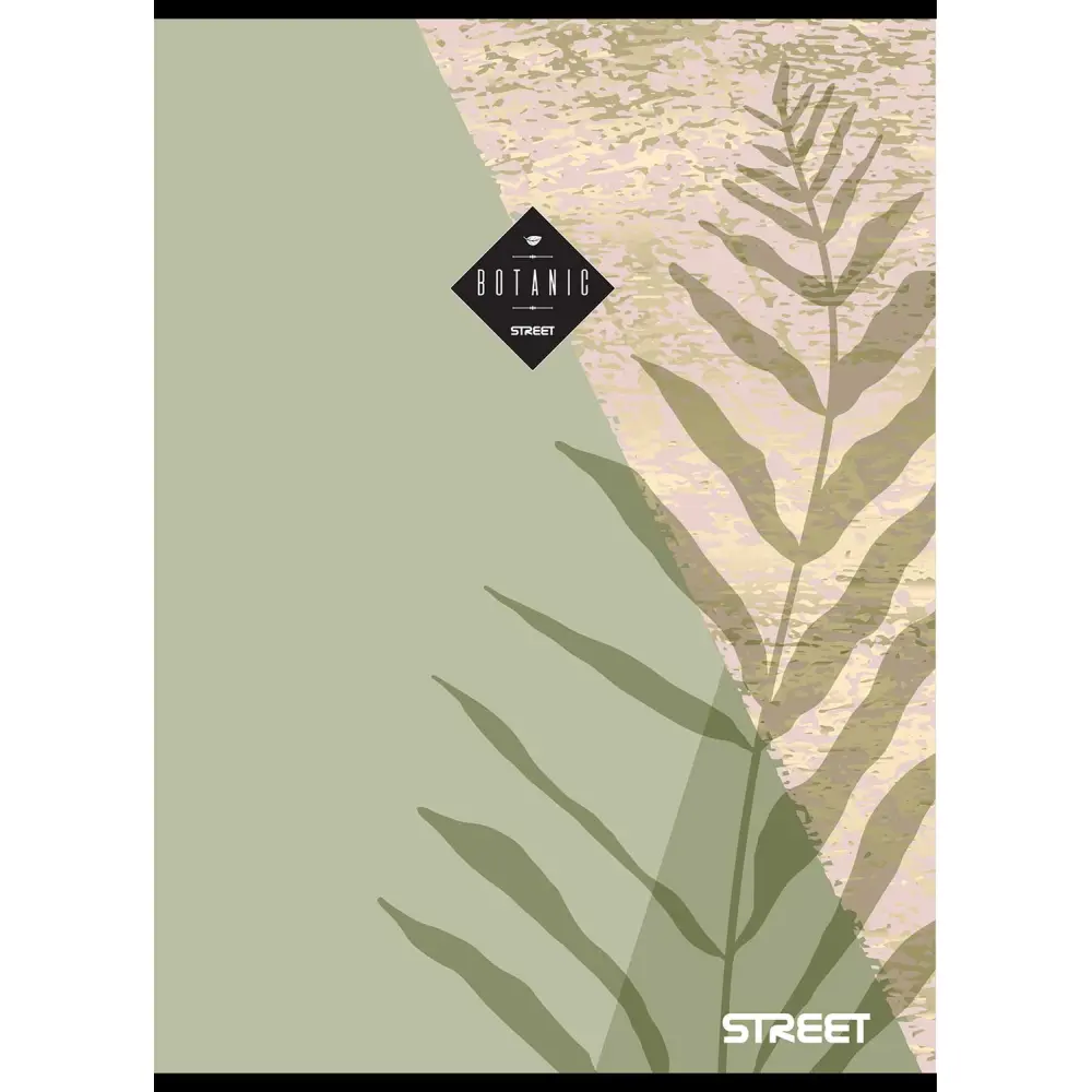 Zvezek Street Botanic A5 črte 