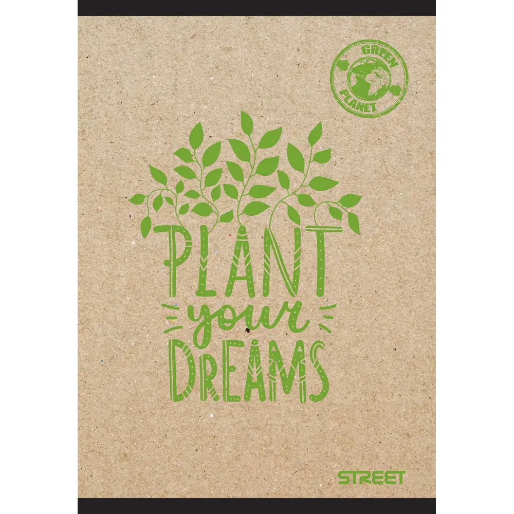 Zvezek Street Nature A4 brezčrtni