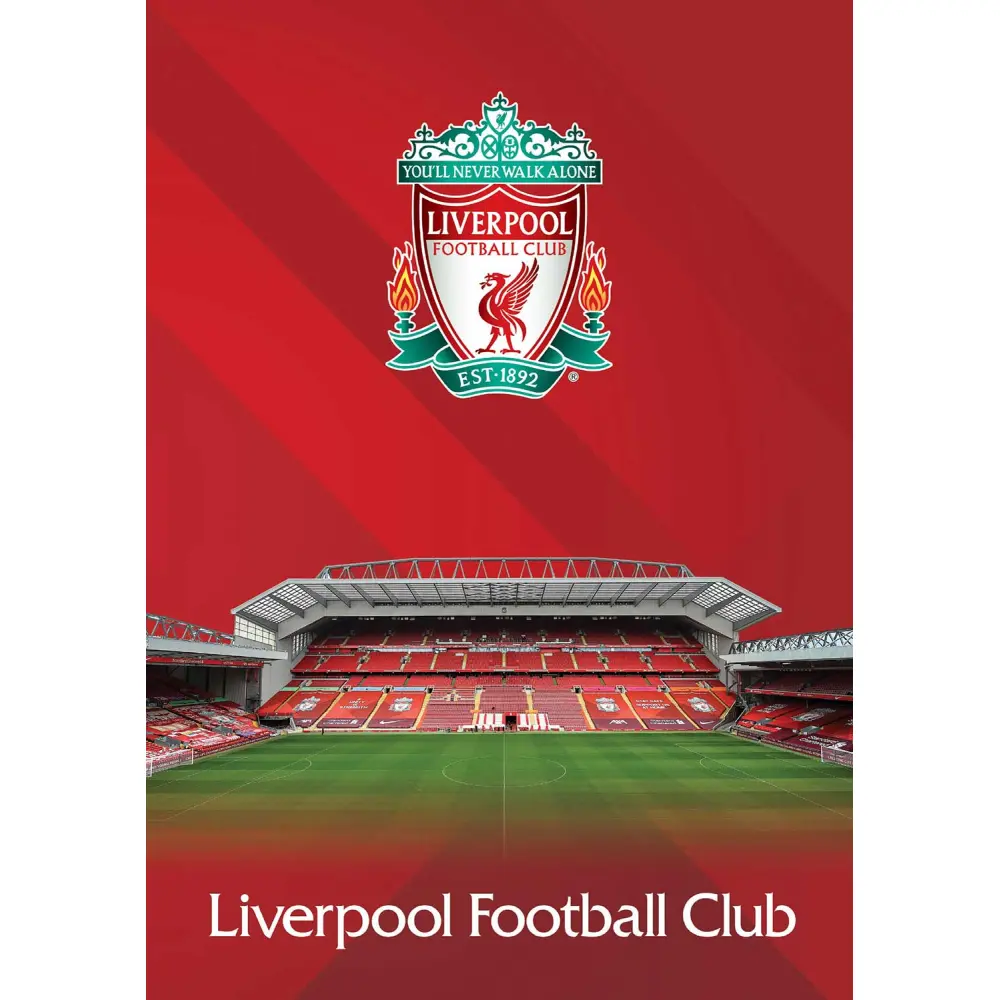 Zvezek Liverpool A4 črte brezčrtni
