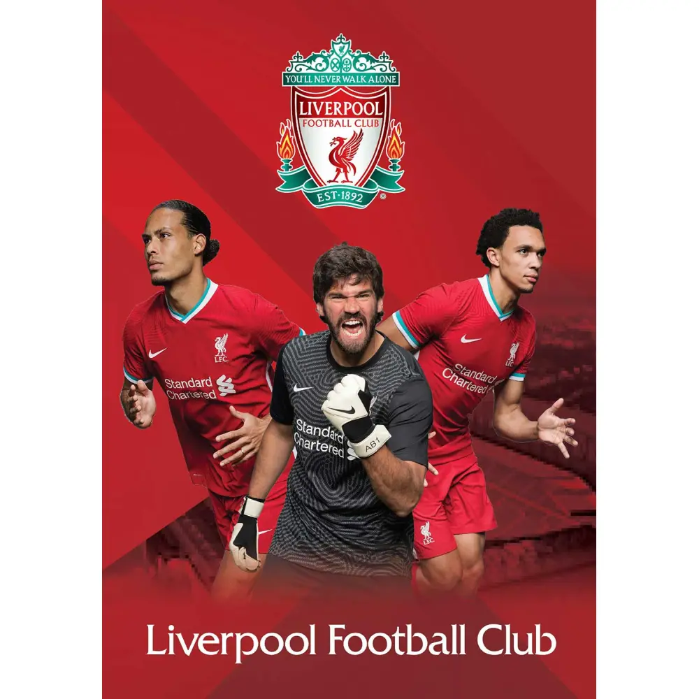 Zvezek Liverpool A5 črte z robom