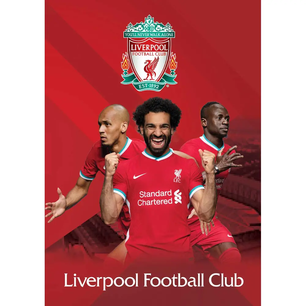 Zvezek Liverpool A5 črte z robom