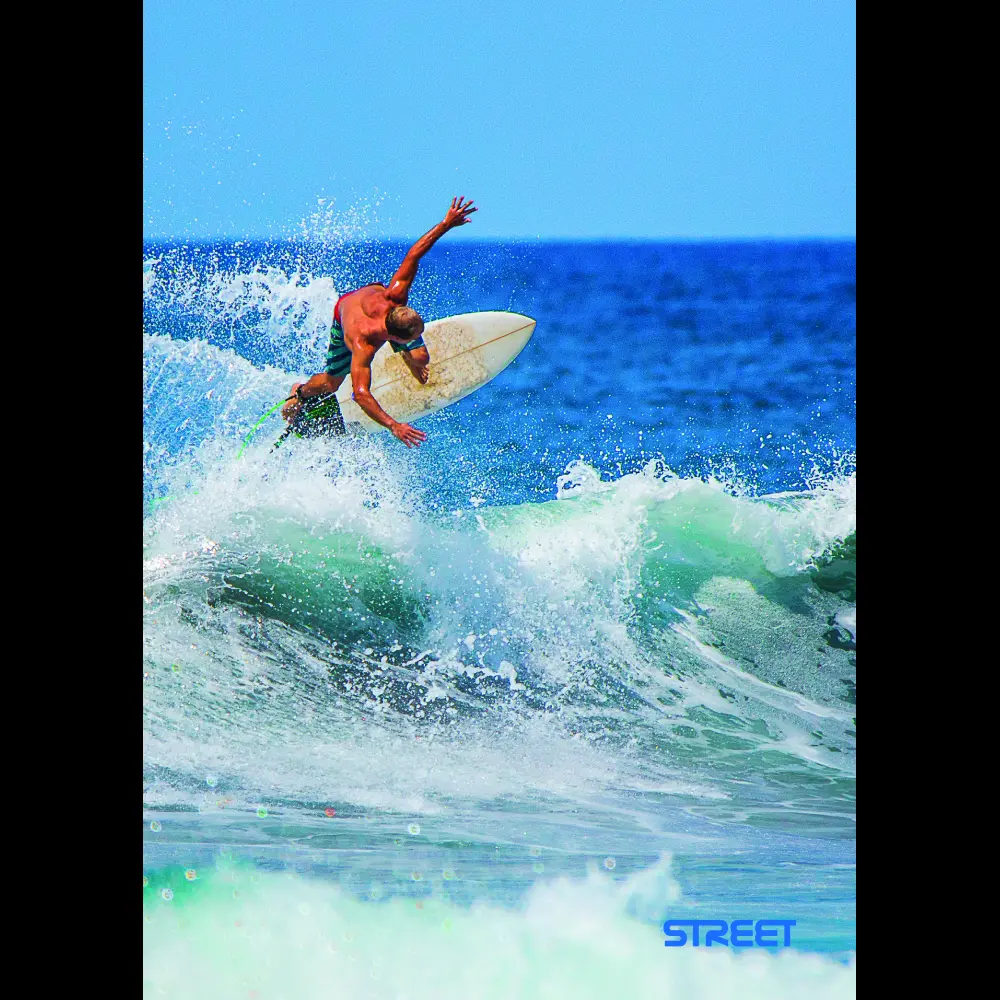 Zvezek Street SPORT A5 črte z robom