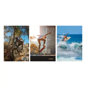 Zvezek Street SPORT A5 črte z robom