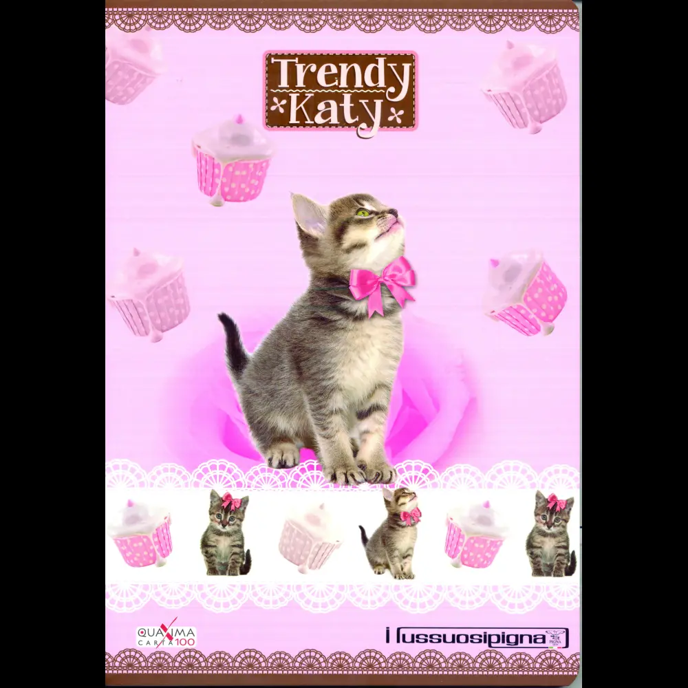 Zvezek Pigna Trend Katty A4 mali karo