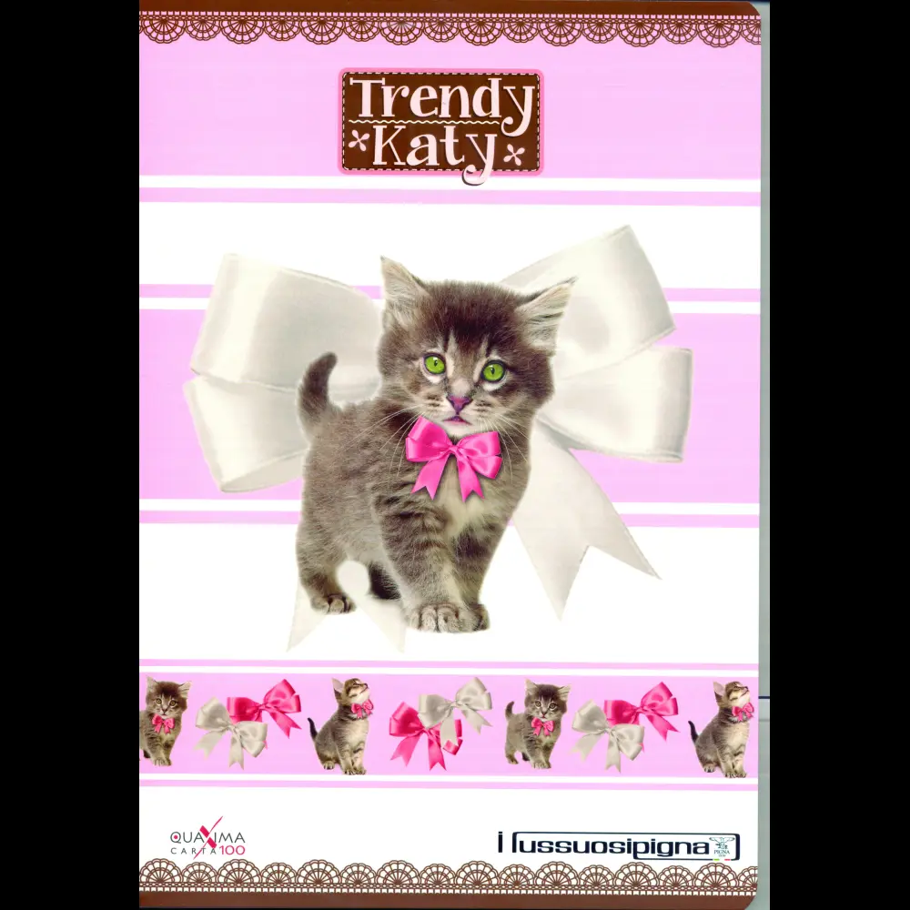 Zvezek Pigna Trend Katty A4 mali karo