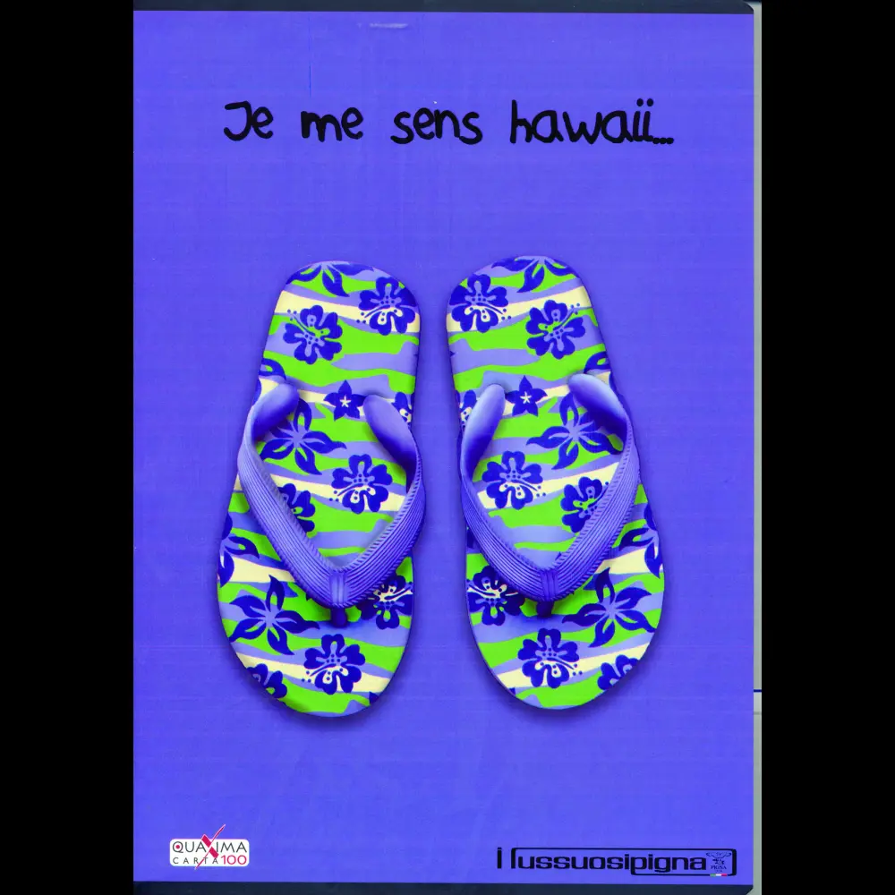 Zvezek Pigna Je me sens A4 mali karo