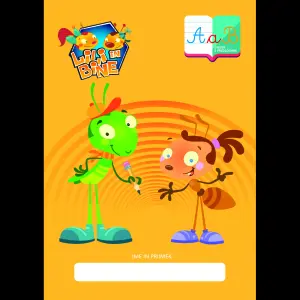 ZVEZEK LILI IN BINE male pisane črke