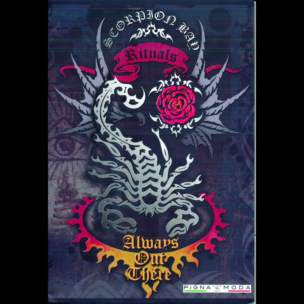 Zvezek Pigna Scorpion bay A4 mali karo