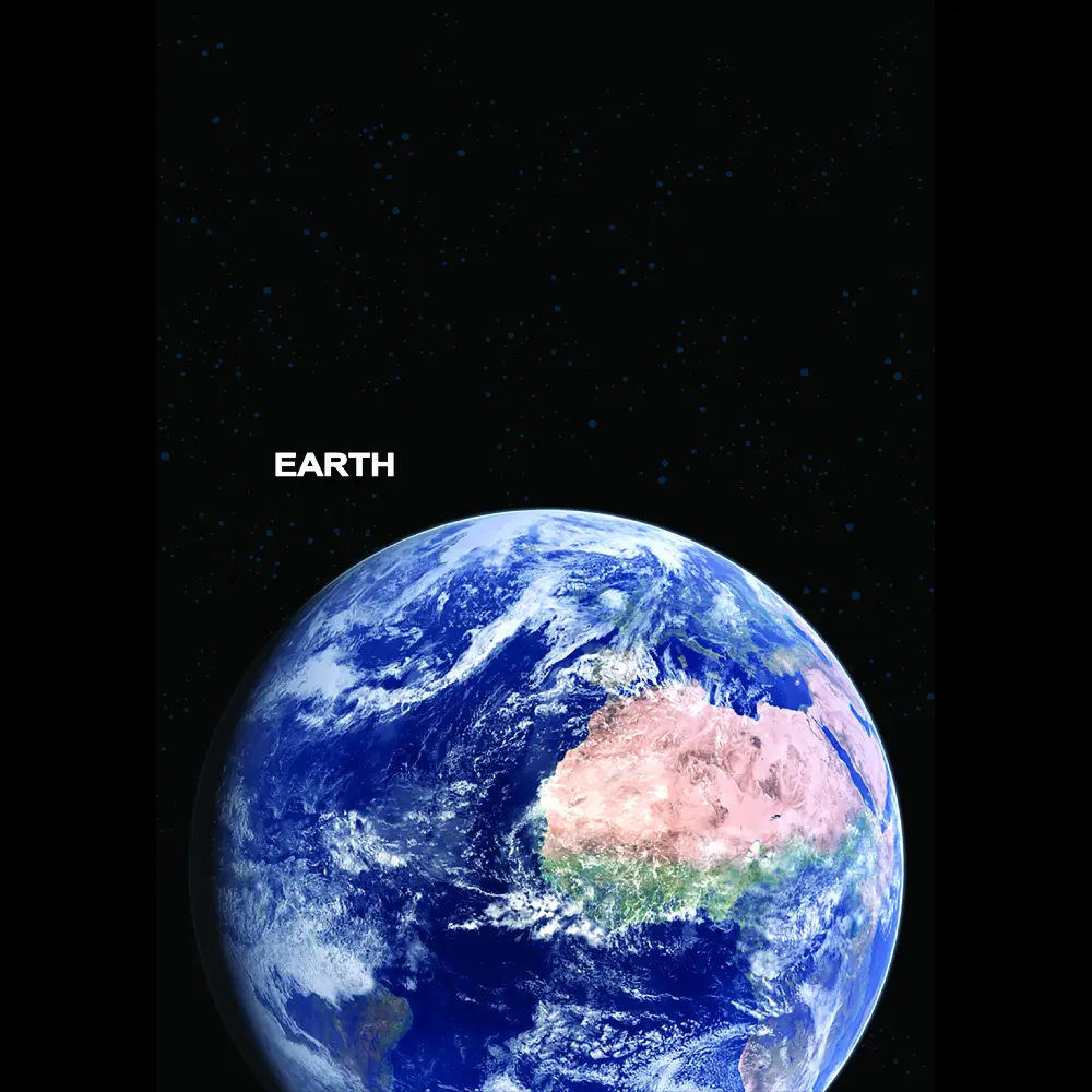 Zvezek Street Planets A4 brezčrtni