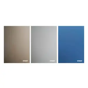 Zvezek Metalic PP A4 črte