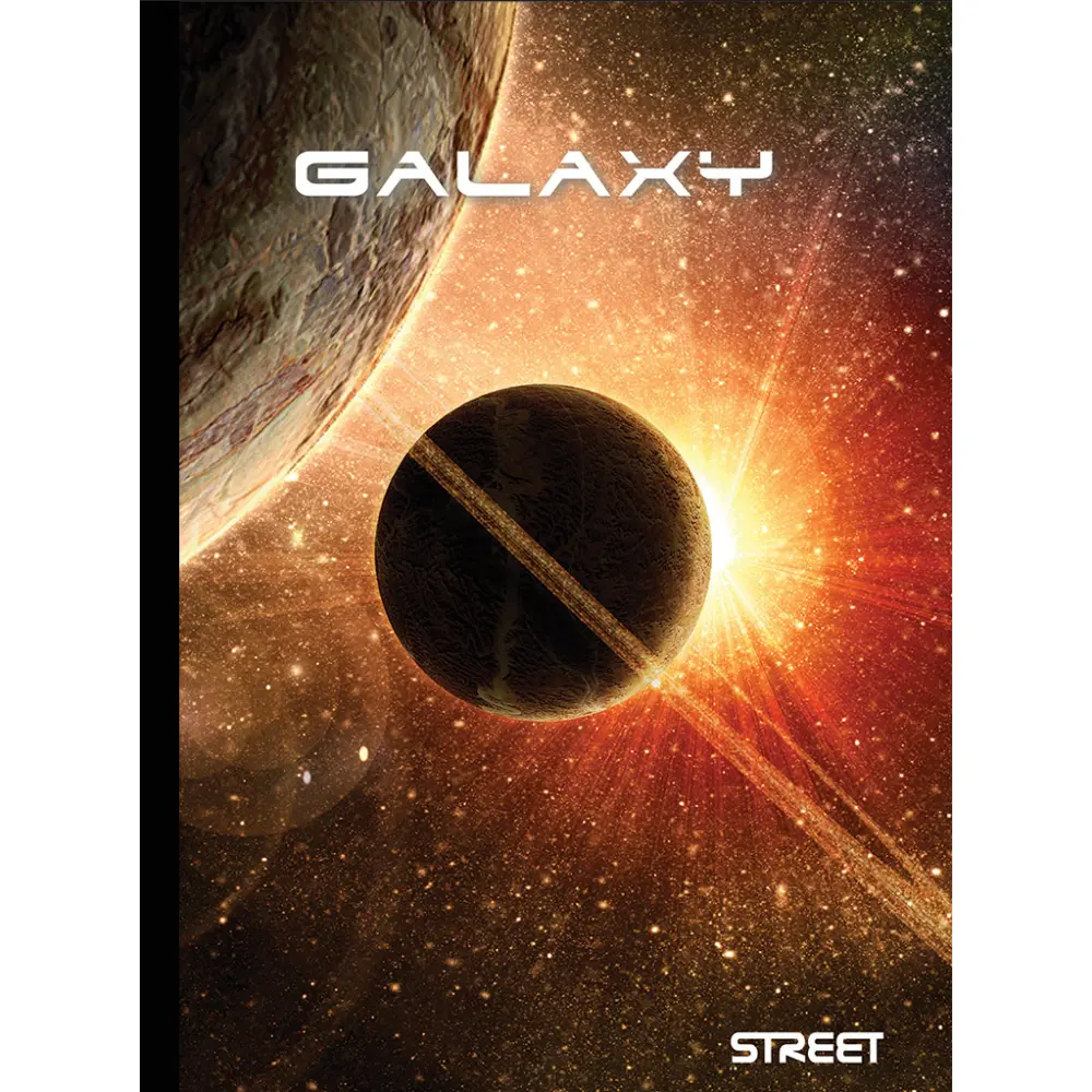 Zvezek trdi Galaxy A4 mali karo