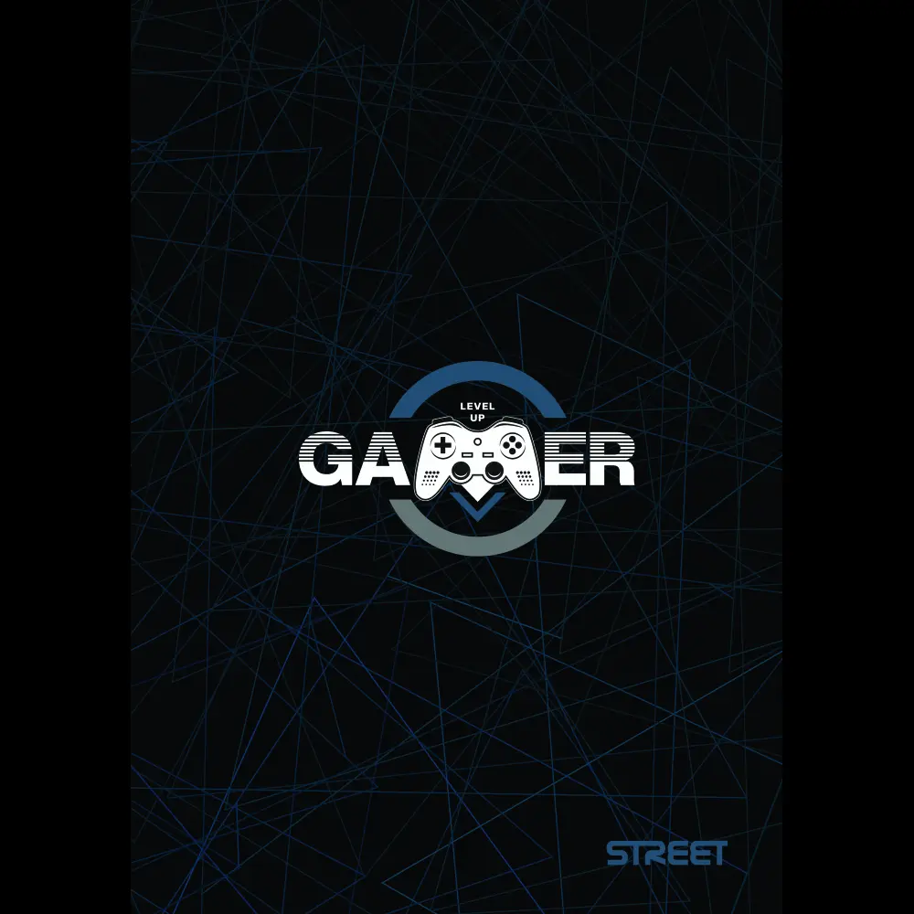 Zvezek Street Gaming A4 črte 