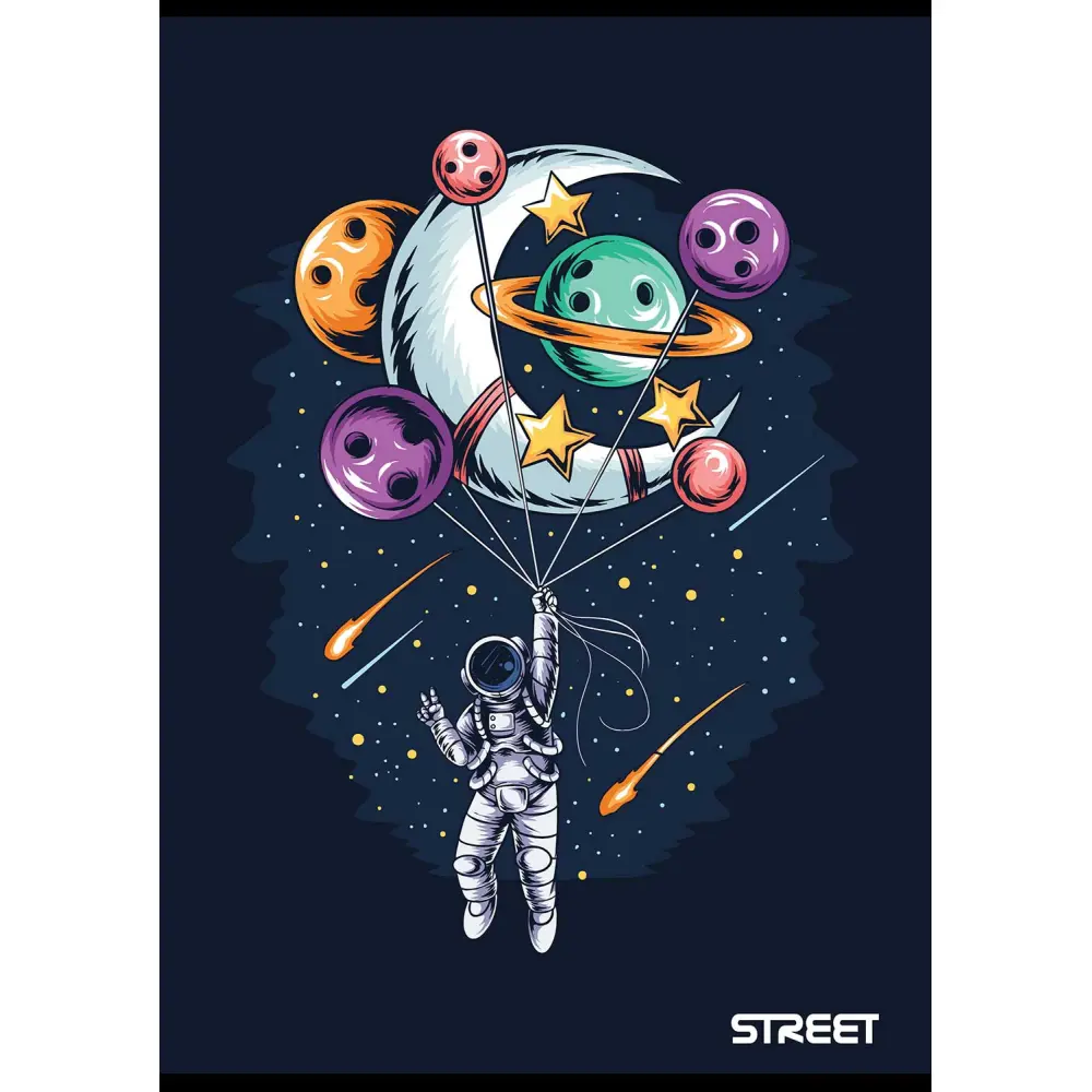 Zvezek Young A4 mali karo 80 listni