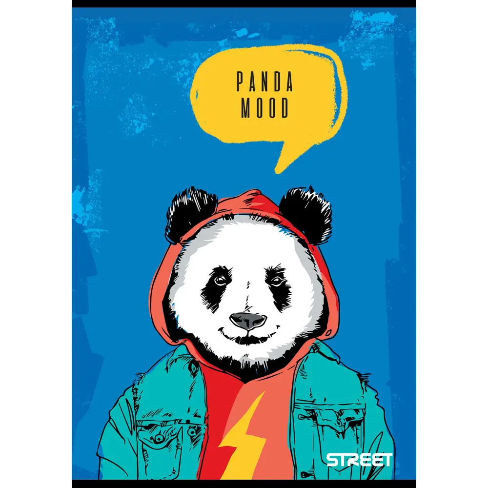 Zvezek Young A5 črte z robom 80 listni