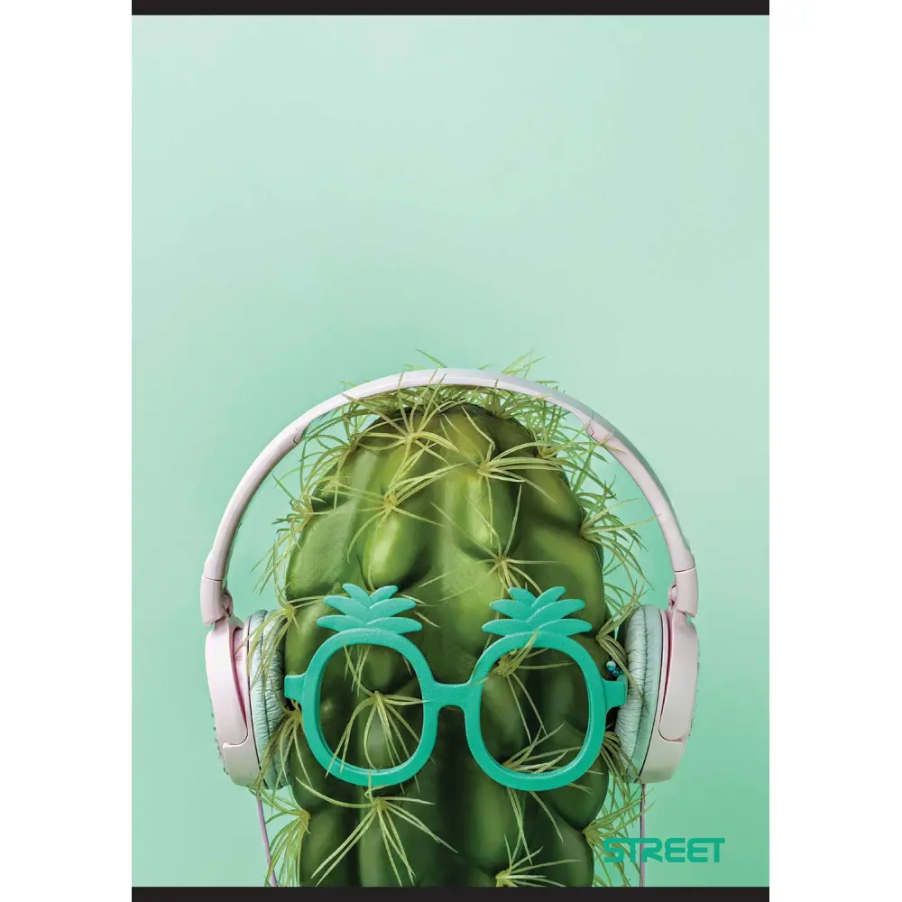 Zvezek Young A5 črte z robom 80 listni