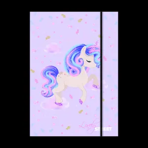 Mapa z elastiko A4, Street Unicorn