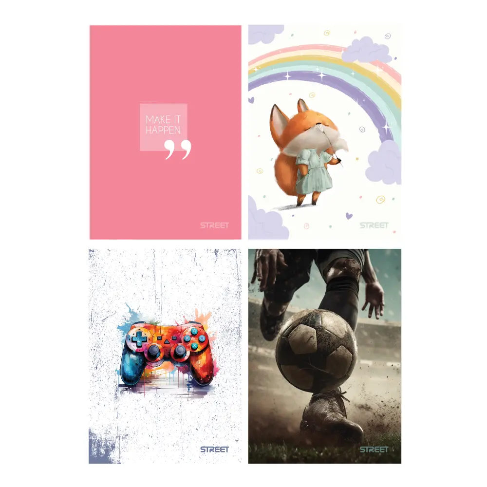 Mapa z elastiko Street Teen A4, PP 