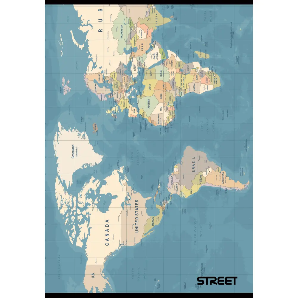 Zvezek Smart A4 črte z robom 80 listni