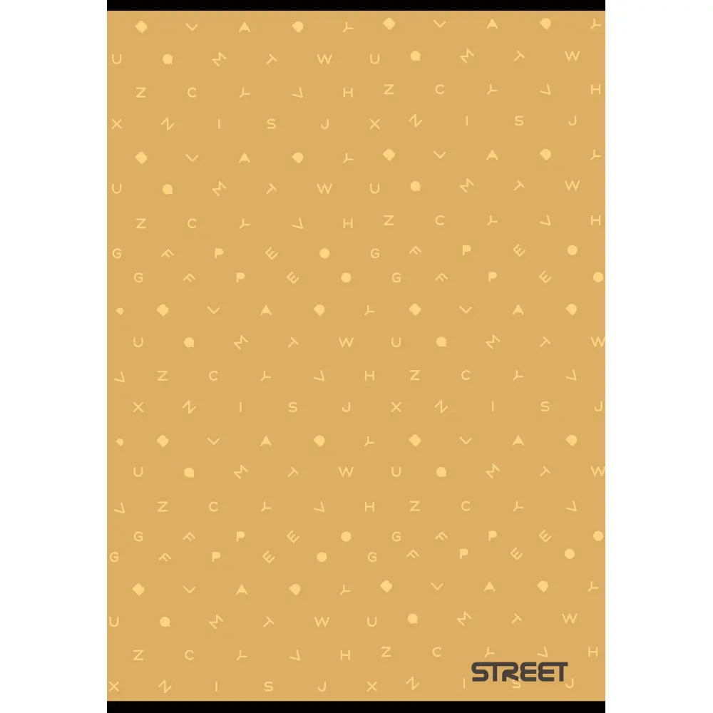 Zvezek Smart A4 črte z robom 80 listni