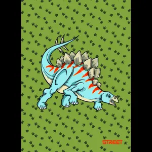 Beležka A6, STREET DINO