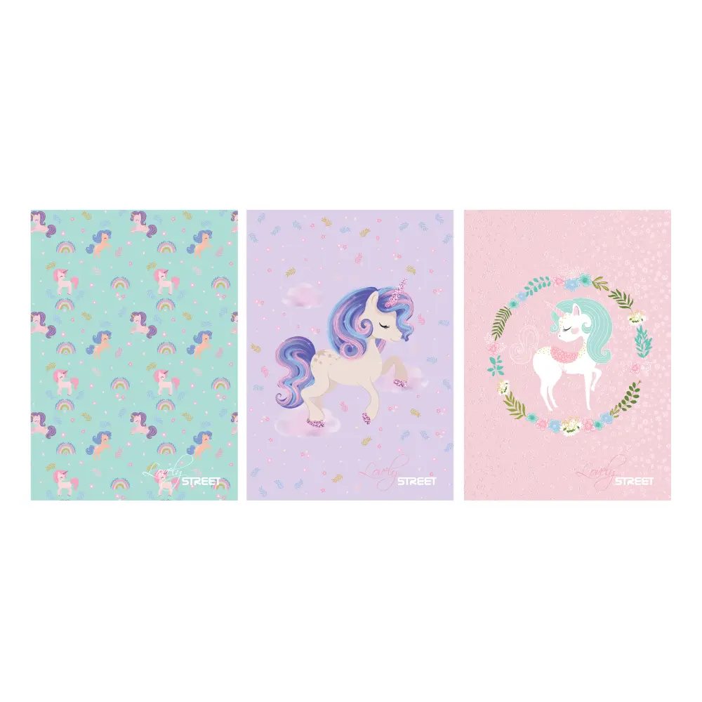 Zvezek Street Lovely tale A4 črte z rob.