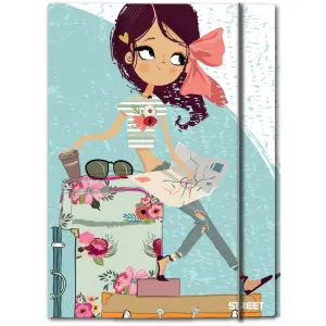 Mapa z elastiko Street kids A4 600G