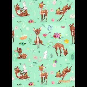 Beležka A6, Street Bambi 40 listna