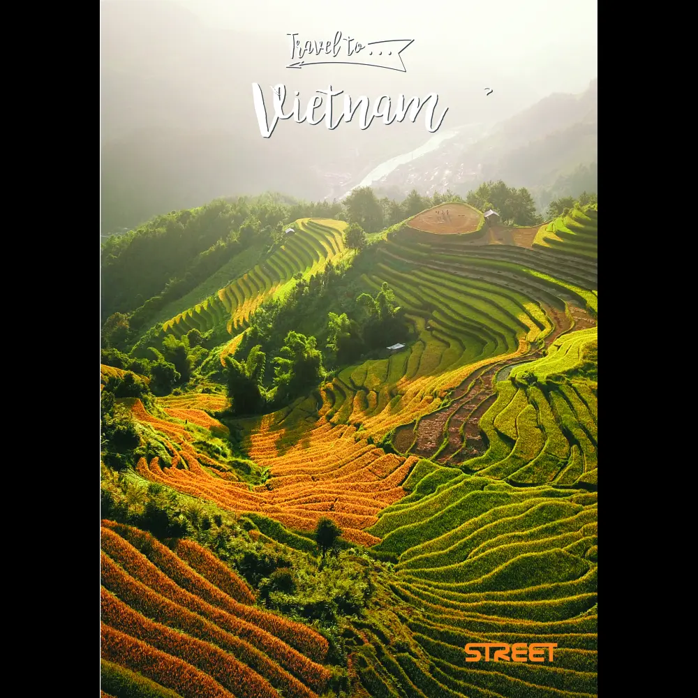 Zvezek Street Africa A5 črte 