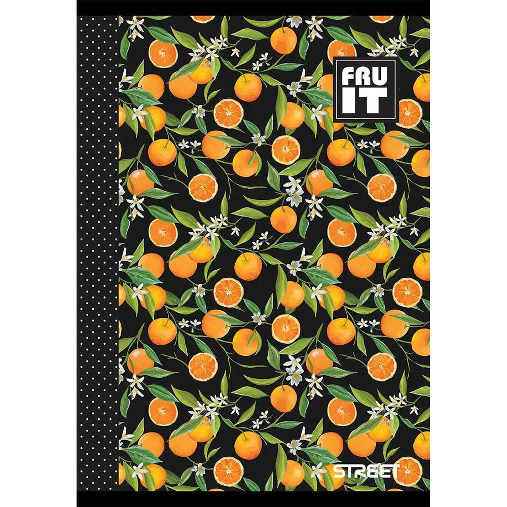 Zvezek Fruits A4 mali karo 80 listni