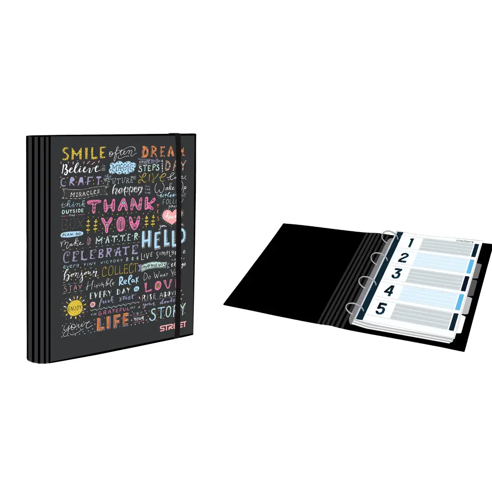 Projektna mapa A4, STREET SMILE