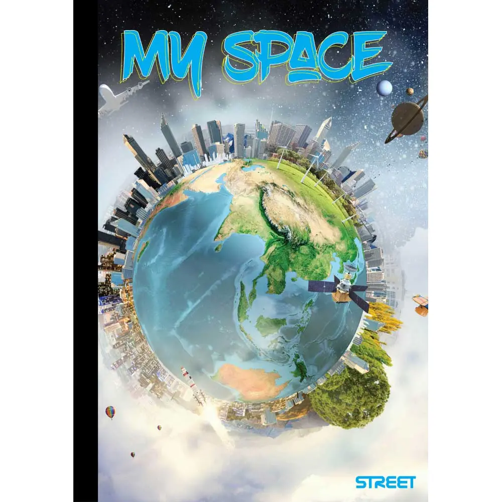 Zvezek trdi Maxi A4 mali karo