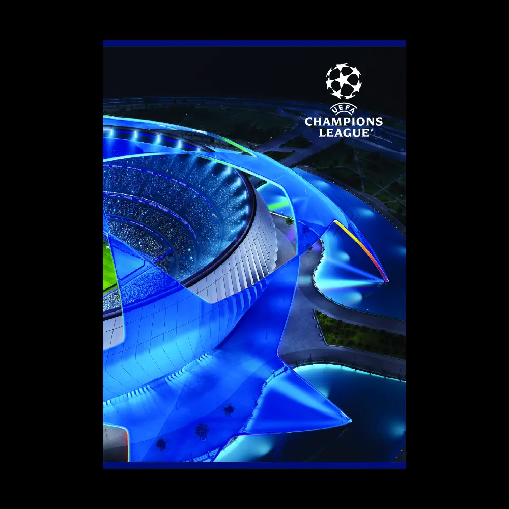 Zvezek A4, UCL črte z robom