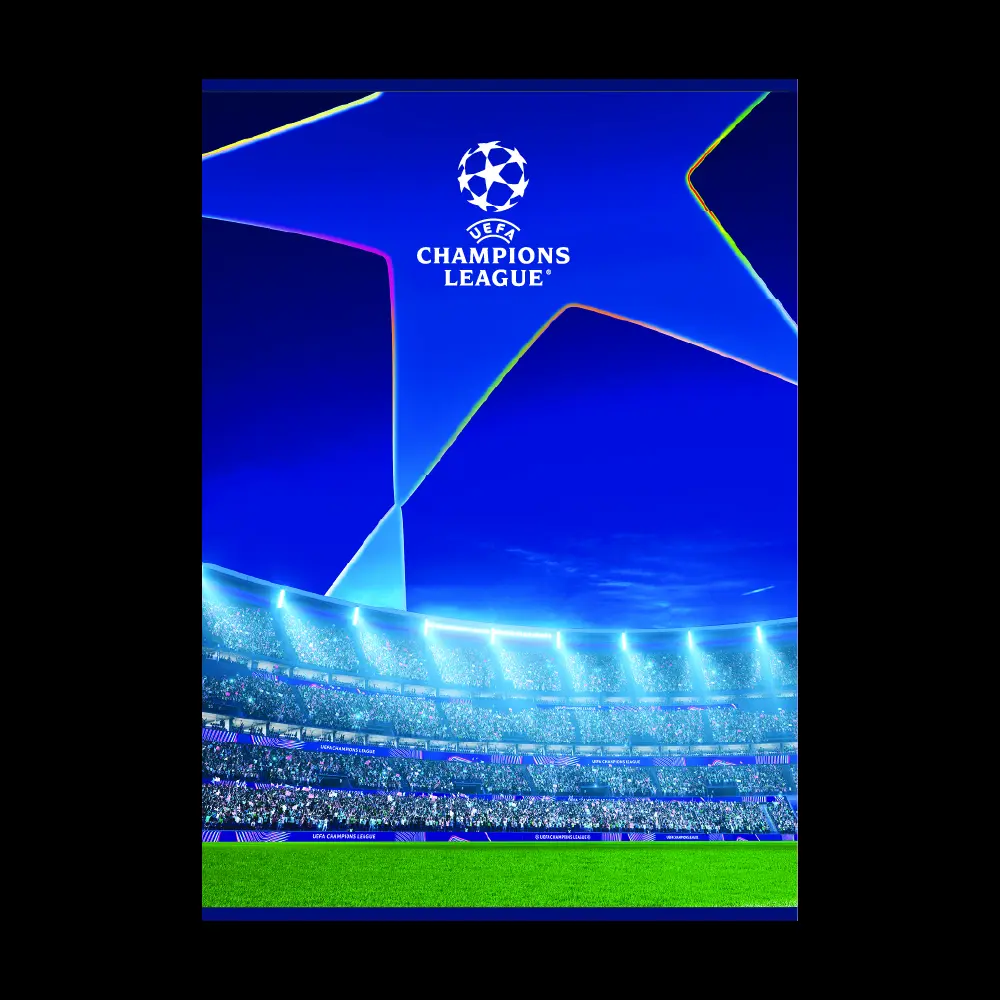 Zvezek A4, UCL črte z robom